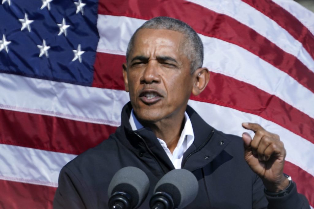 Obama appears to fault Trump for uptick in antisemitism