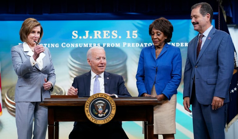 Hot mic: Biden suggests Maxine Waters run for Senate and encourages Nancy Pelosi to ‘keep it up’