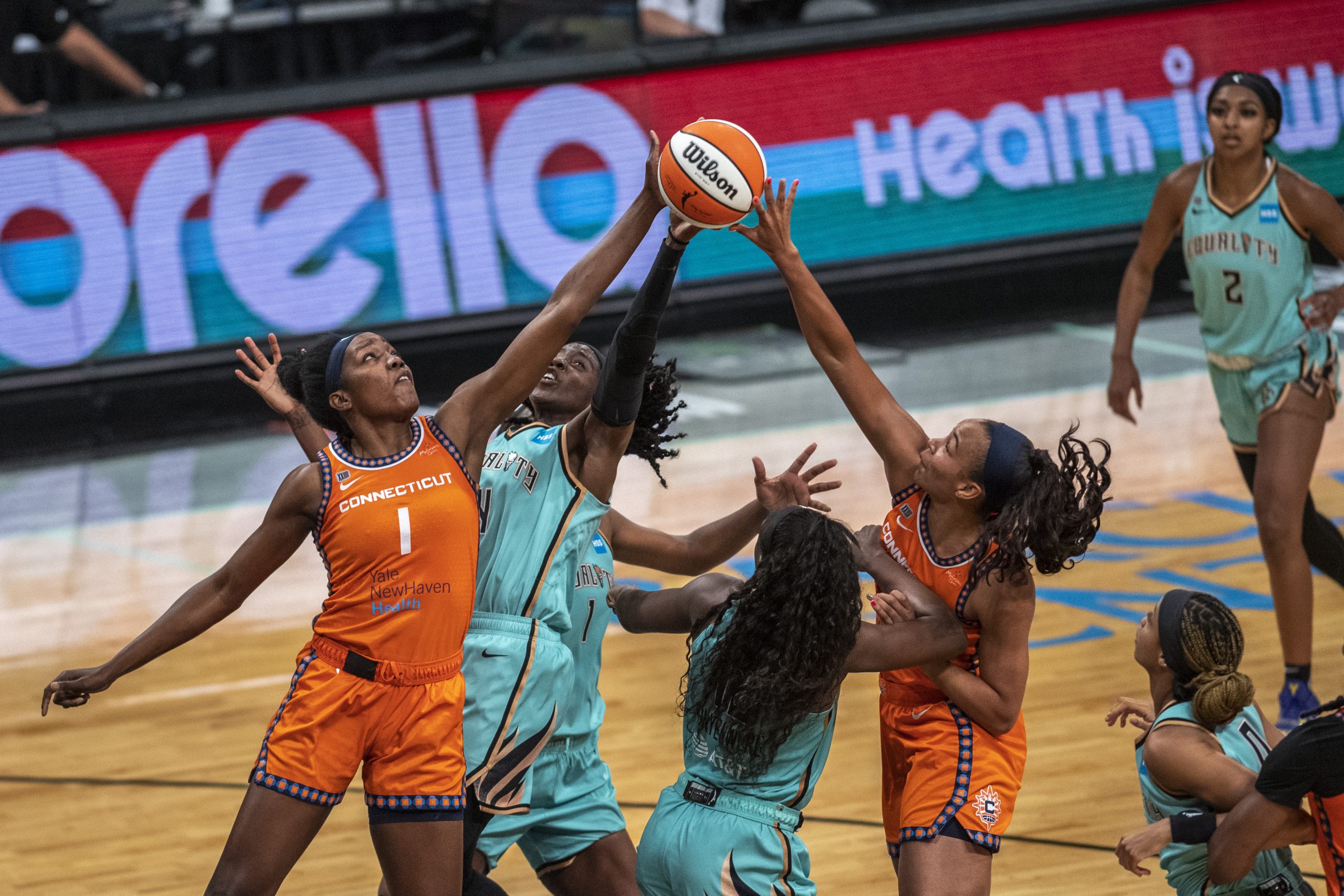 WATCH: Stripping abortion activists strike again at WNBA game