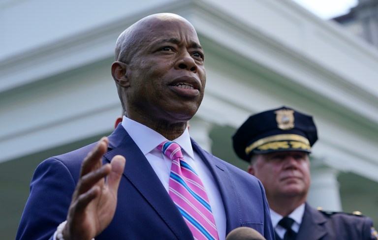 Democrat Eric Adams reportedly revs up campaign against Democratic socialism