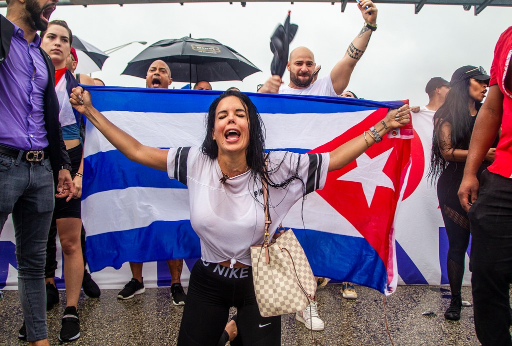 Black Lives Matter blames ‘cruel and inhumane’ US embargo for Cuban unrest