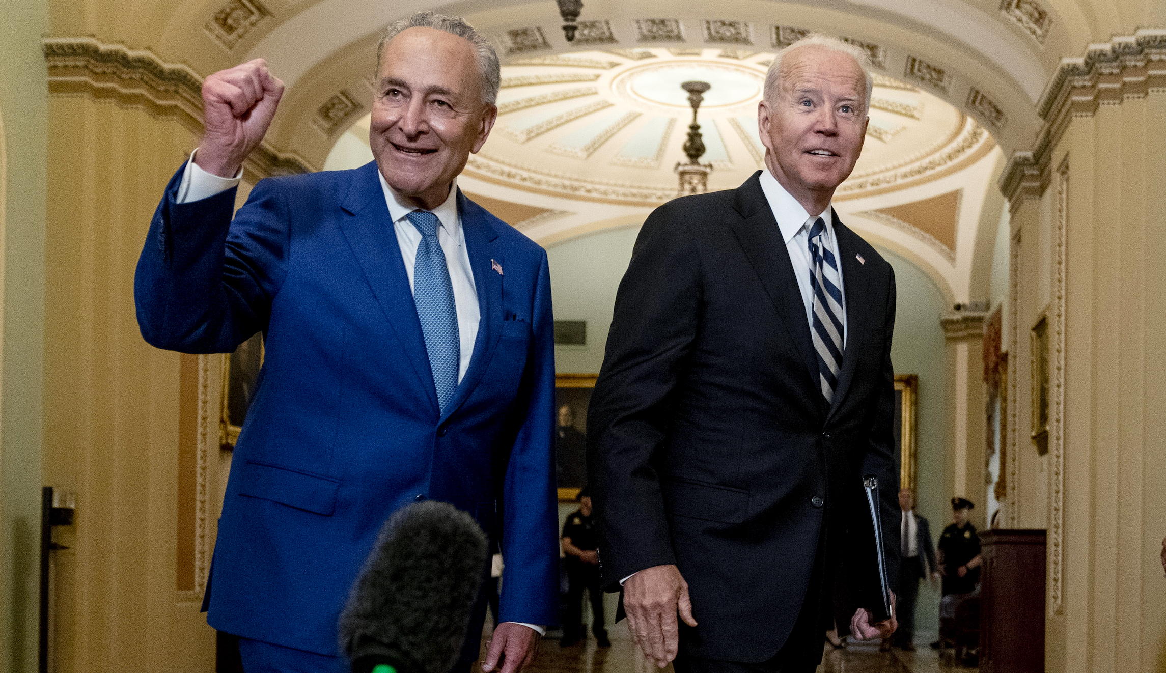 ‘Up in the air’: White House passes debt ceiling buck to Schumer