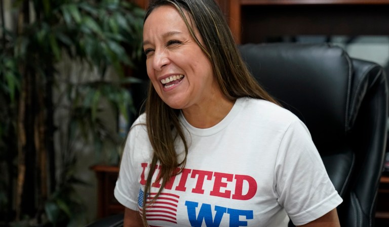 Republican Monica De La Cruz-Hernandez.