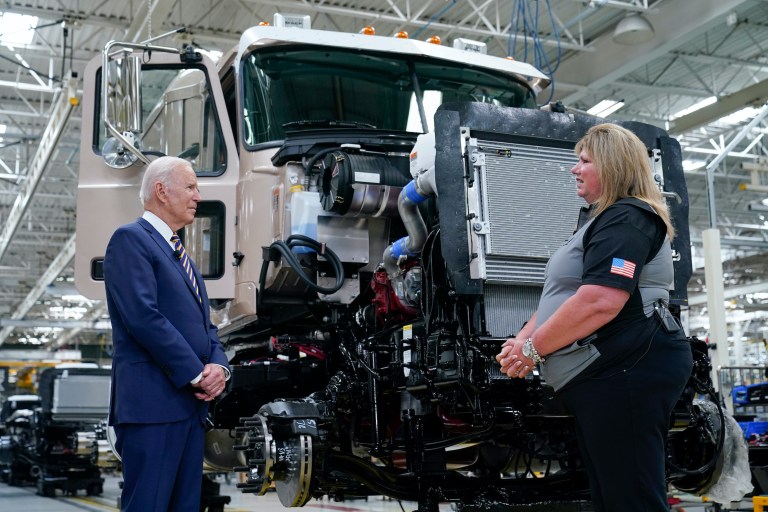 RNC fact-checks Biden on driving ’18-wheeler’
