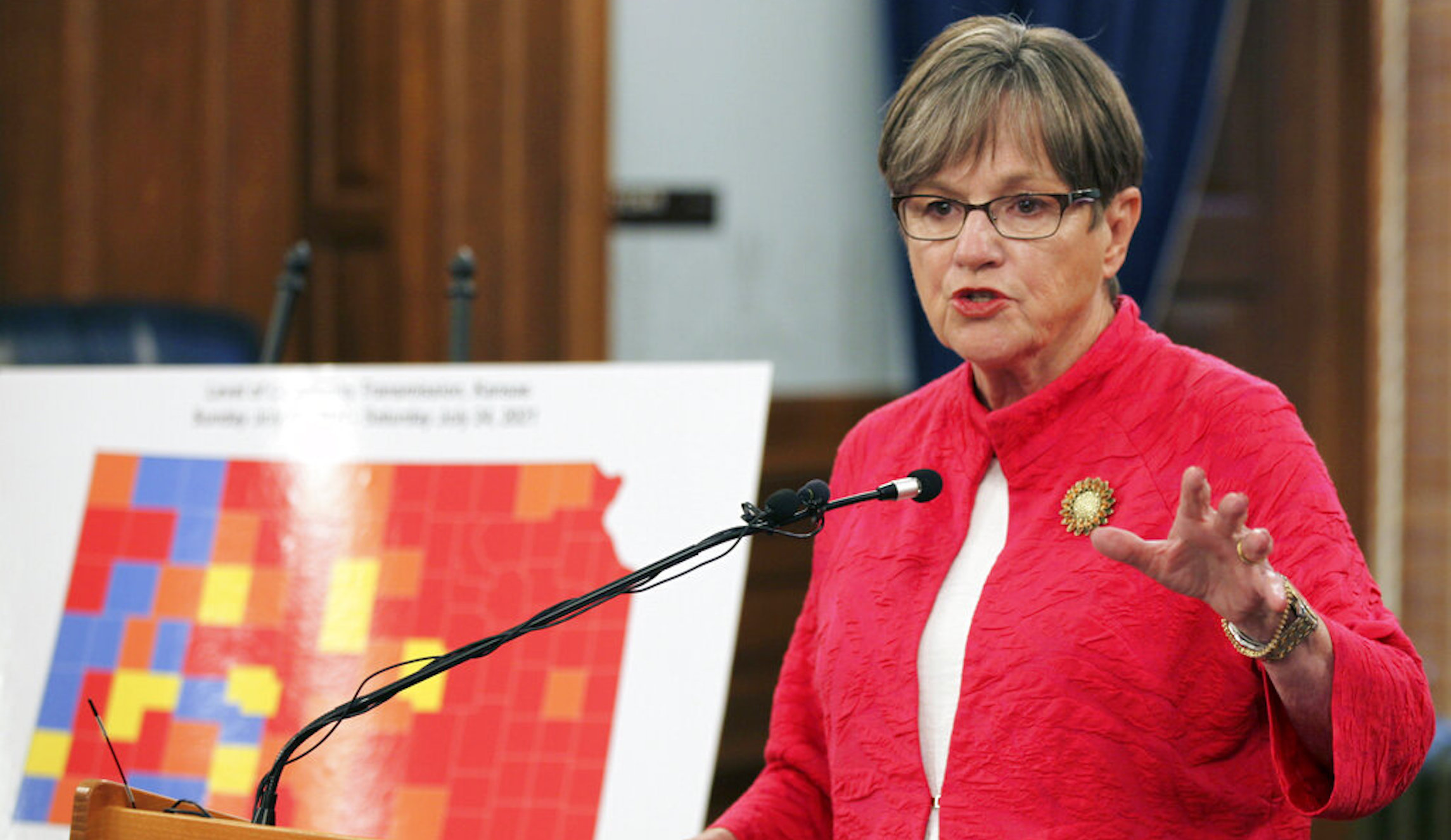 Kansas governor vetoes Republican-backed congressional map