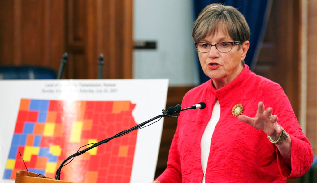 Kansas governor vetoes Republican-backed congressional map