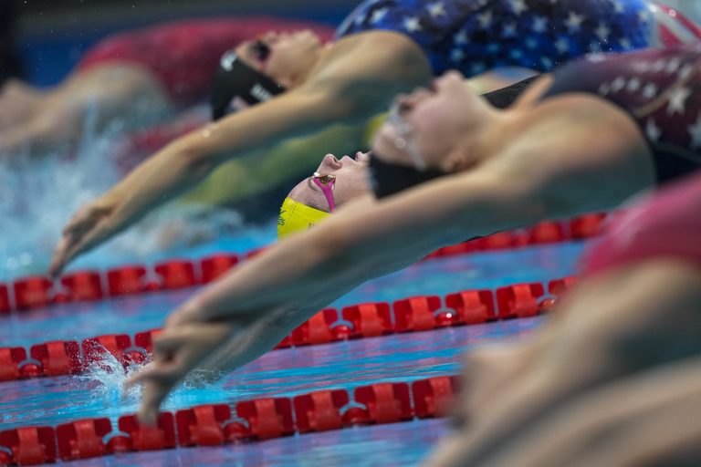 WATCH: Swimmers react to ‘fair’ transgender ban in women’s world swimming events