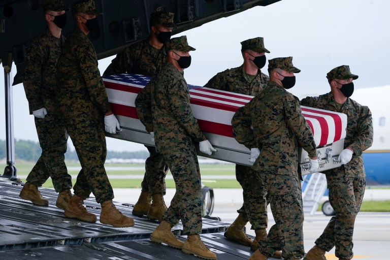 Mother of Marine slain in Kabul says Biden voters ‘killed my son’