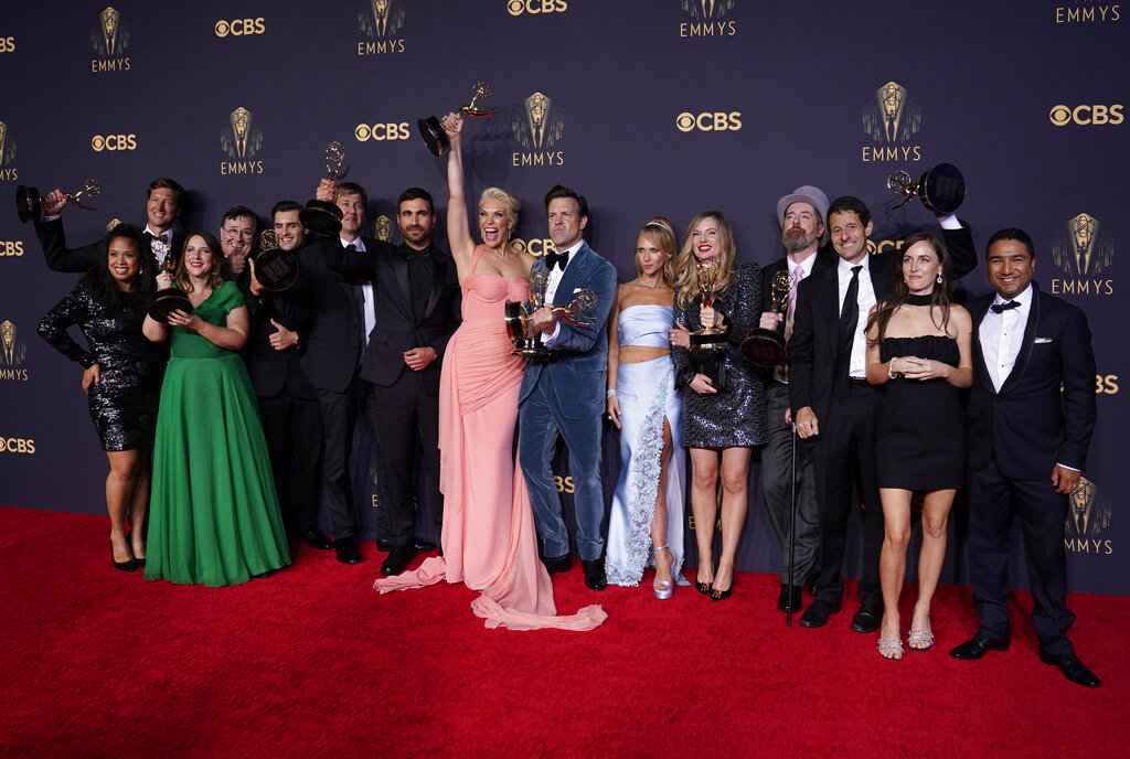 Leann Bowen, Jeff Ingold, Tina Pawlik, Jeremy Swift, Phil Dunster, Bill Lawrence, Brett Goldstein, Hannah Waddingham, Jason Sudeikis, Juno Temple, Brendan Hunt, Bill Wrubel, Phoebe Walsh, Nick Mohammed
