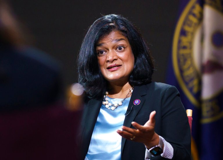 Rep. Pramila Jayapal, D-Wash., chair of the nearly 100-member Congressional Progressive Caucus.
