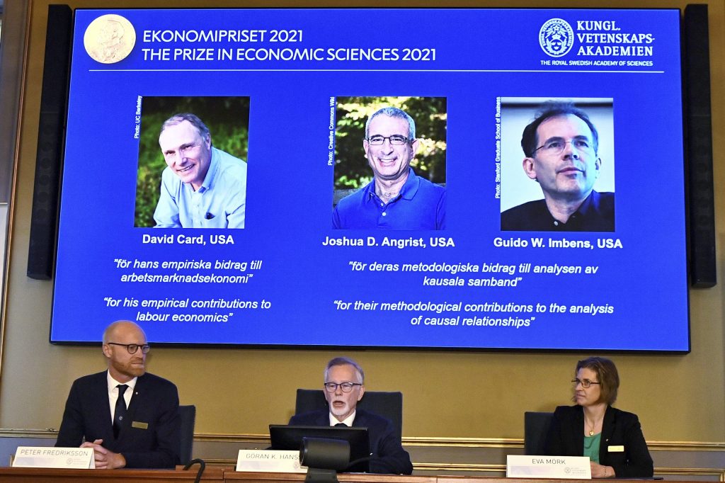 Three US economists win Nobel Prize for immigration and minimum wage studies