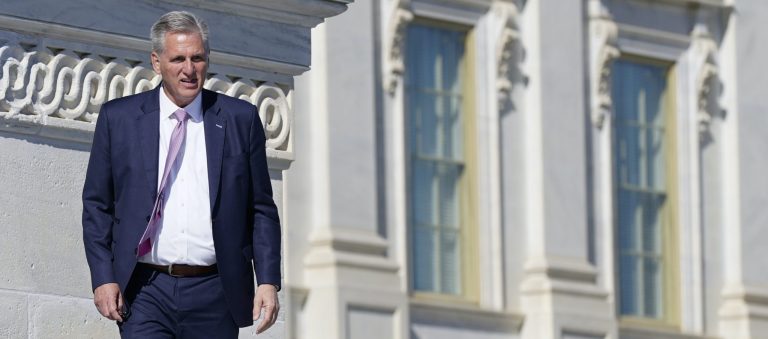 As Democrats try to get a deal, McCarthy likens Biden to Charlie Brown and the football