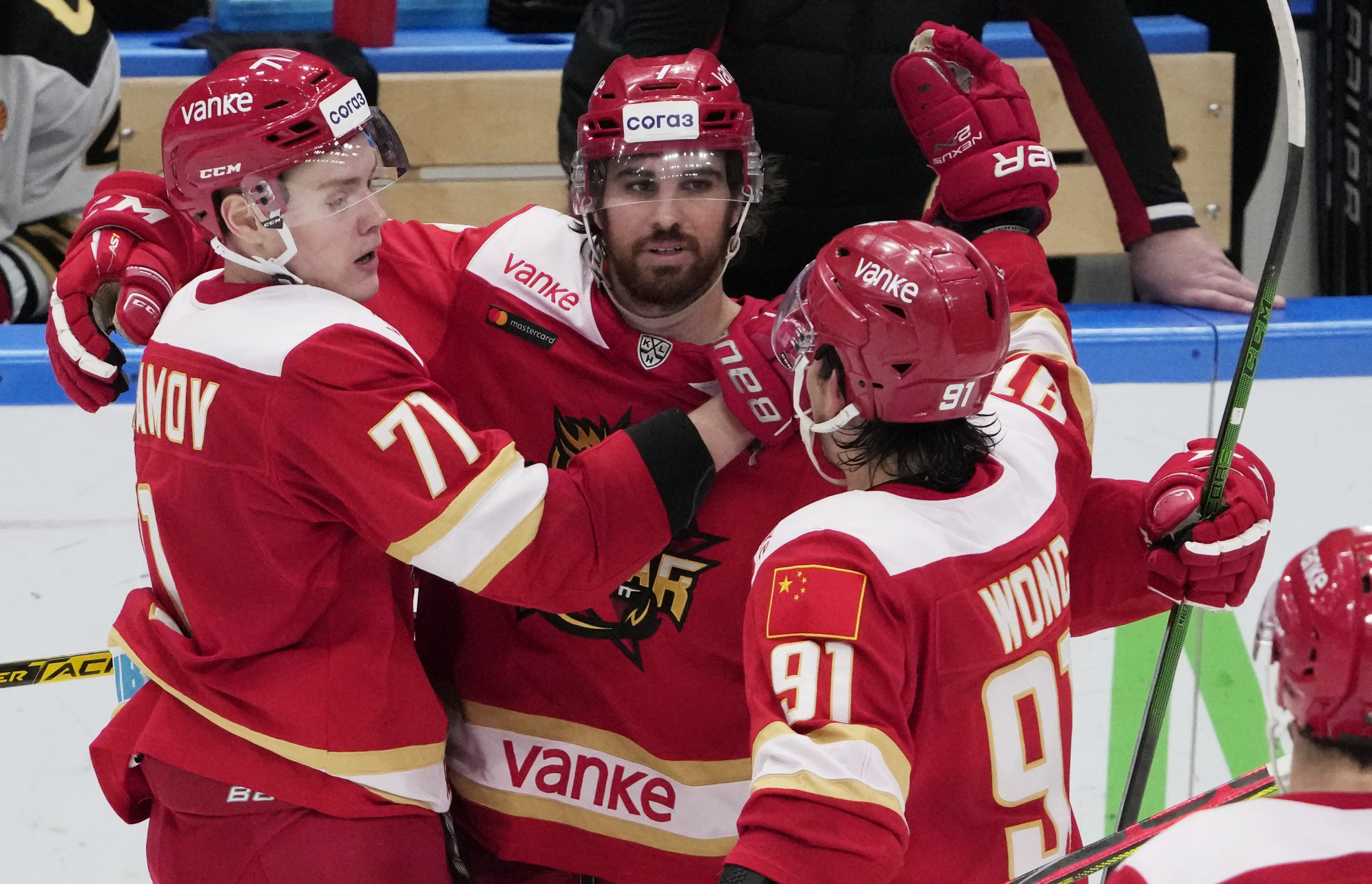 Seven Americans to play against USA on China’s hockey team