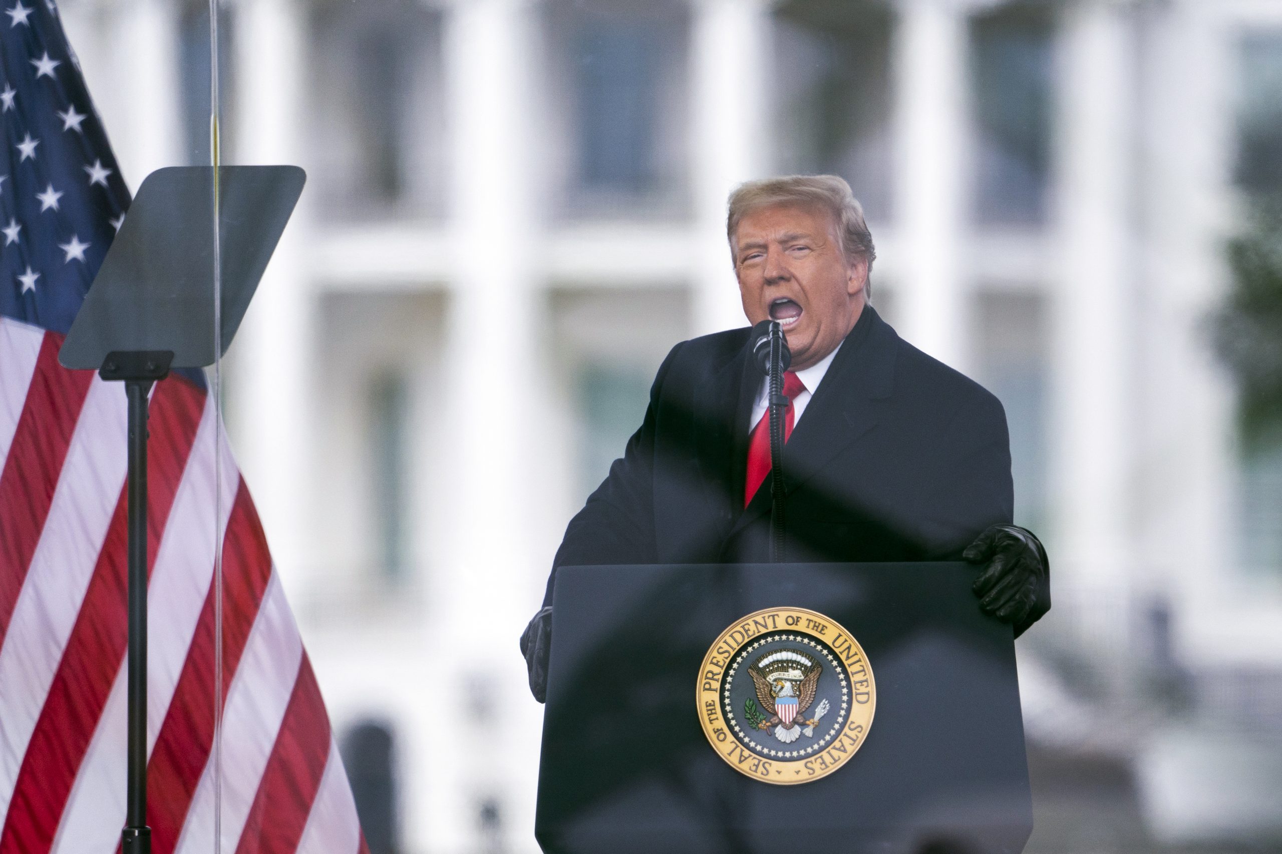 Donald Trump at jan. 6 rally