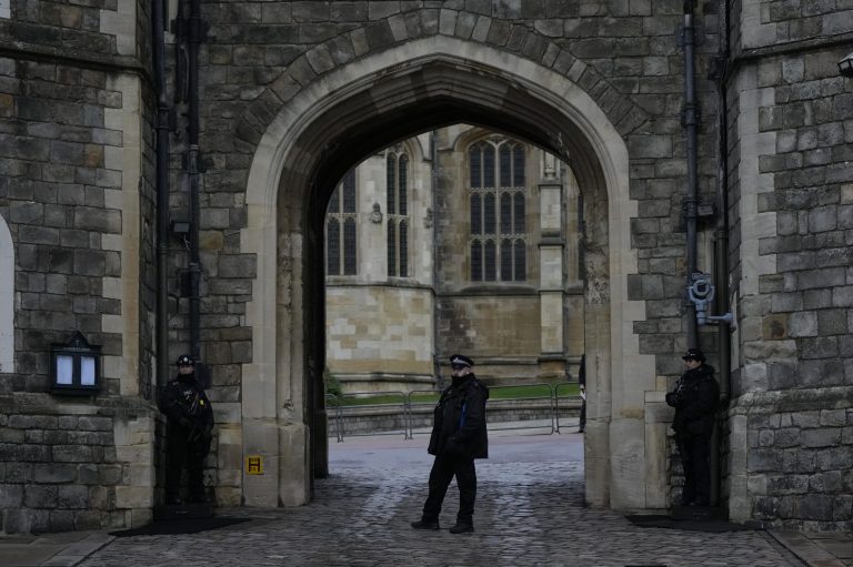 Armed intruder arrested on grounds of Windsor Castle where Queen Elizabeth II is spending Christmas