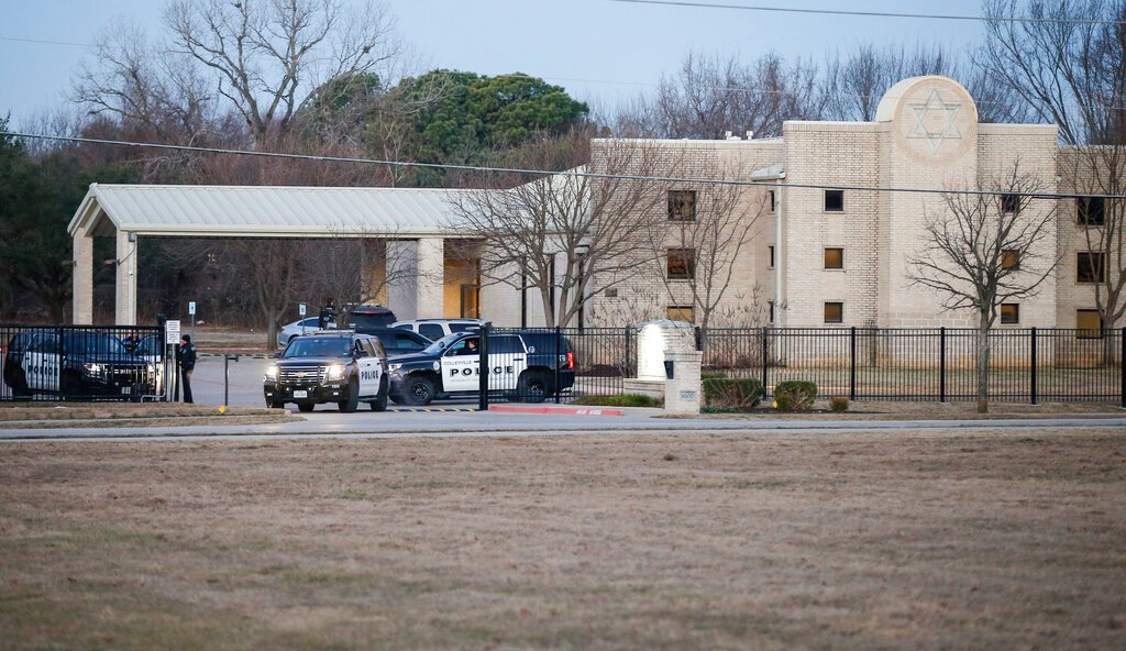 Armed man in Texas synagogue hostage situation identified