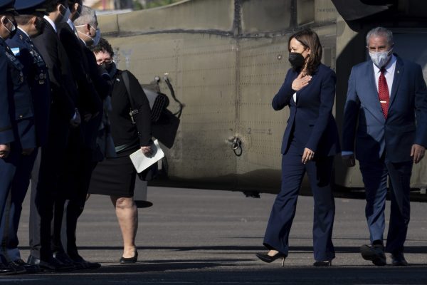 China upset Harris met with vice president of Taiwan