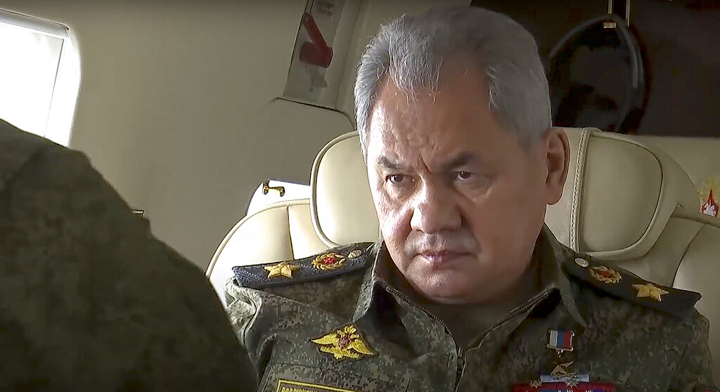 Russian defense minister resurfaces in ‘strange’ video after 13-day absence