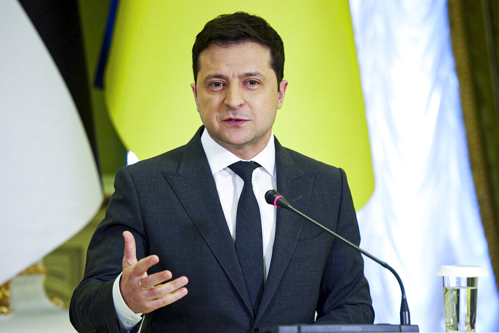 Congressional Ukraine Caucus meets with Zelensky