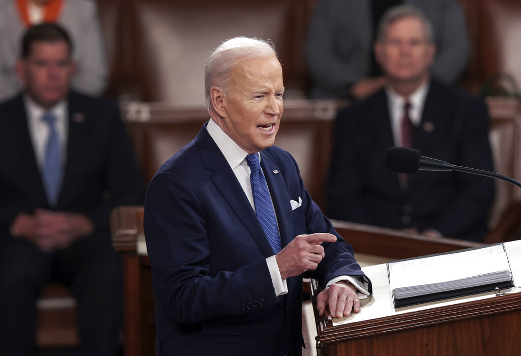 READ: Biden’s first State of the Union address, as prepared for delivery