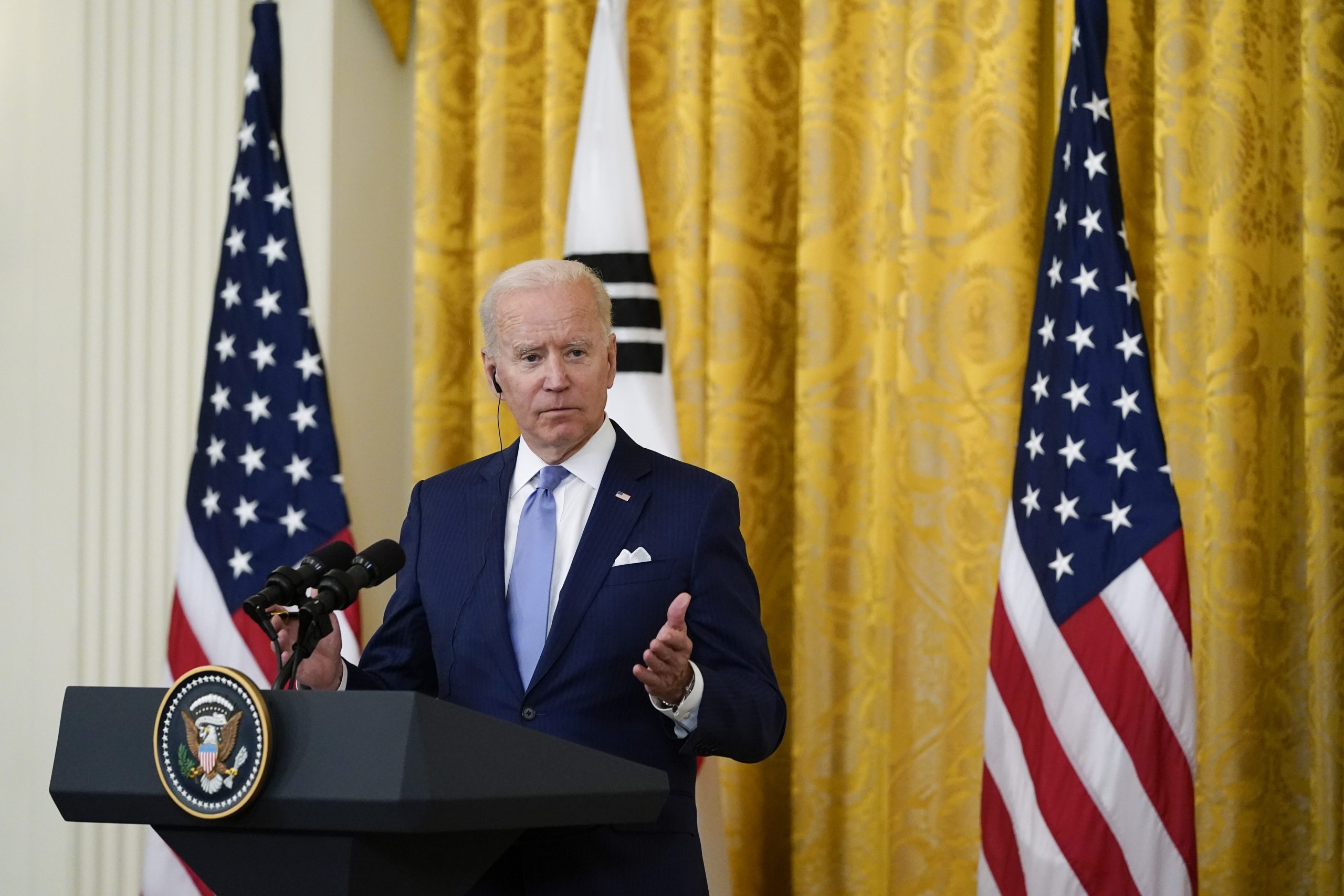 Biden takes credit for jobs report, even as energy prices keep rising