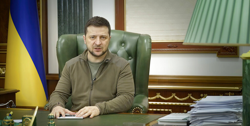 Zelensky proposes talks with Russia in Israel