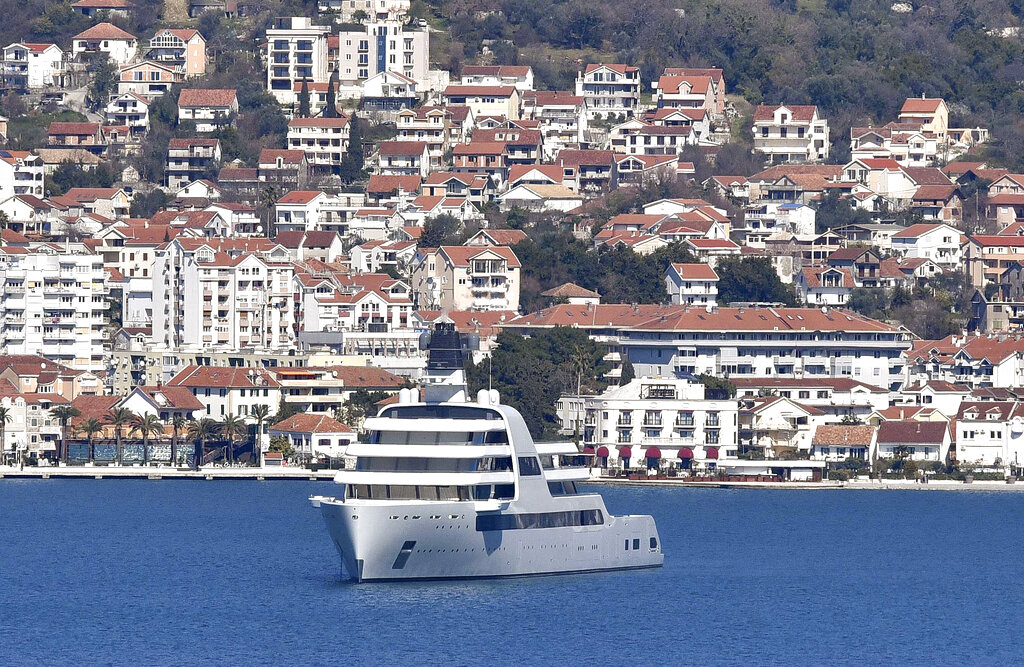 Montenegro Russia Ukraine War Oligarch Superyachts