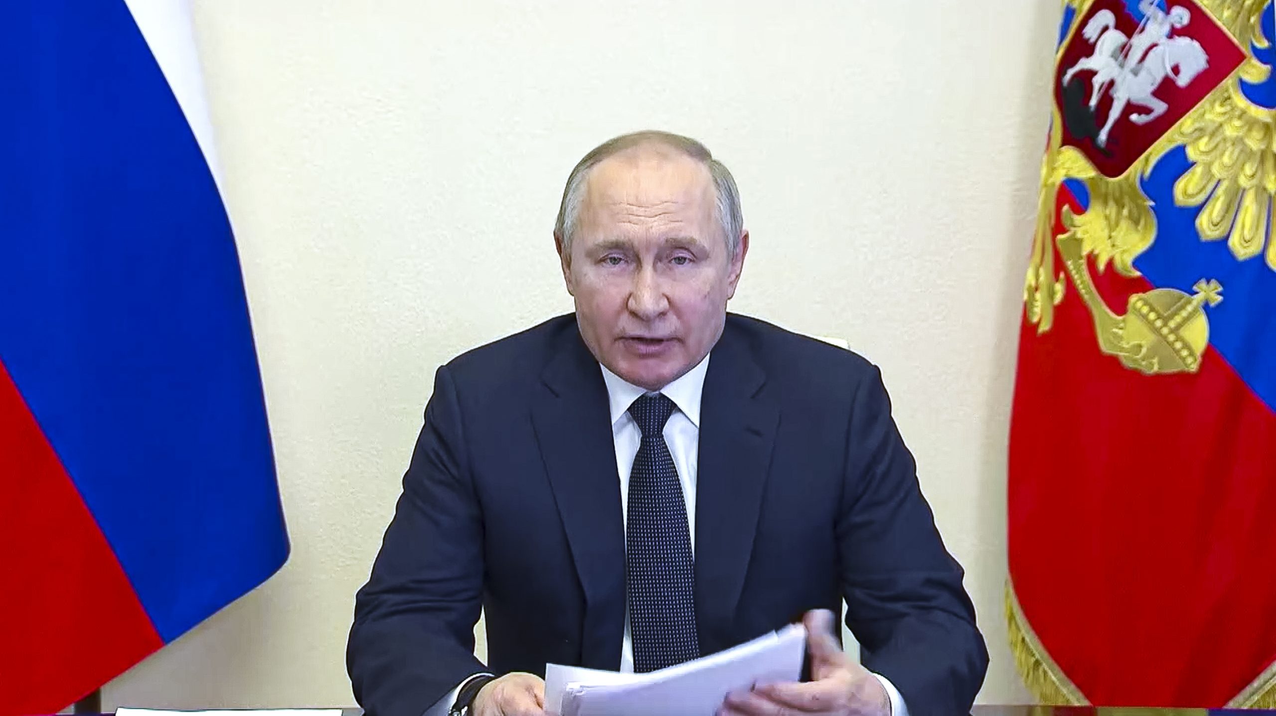 ‘Scum and traitors’: Putin decries Russians supporting West
