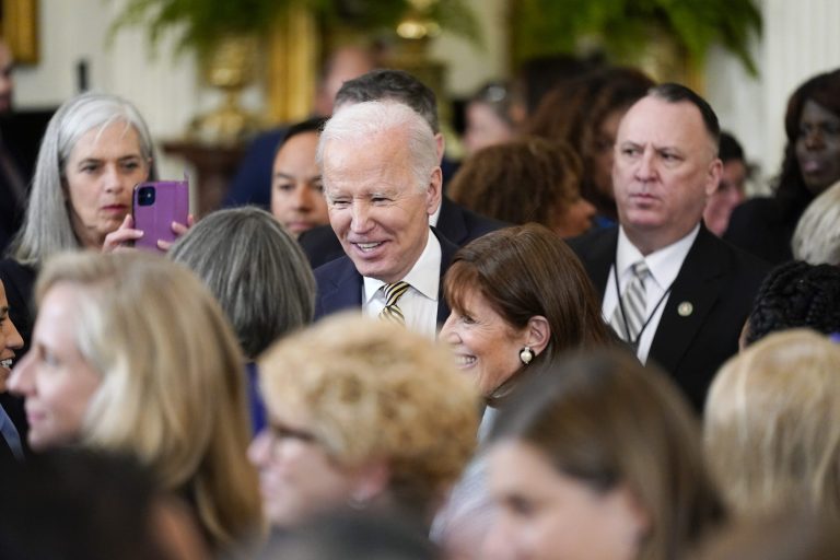 Biden jokes crowd may think he ‘should be out of office for another four years’