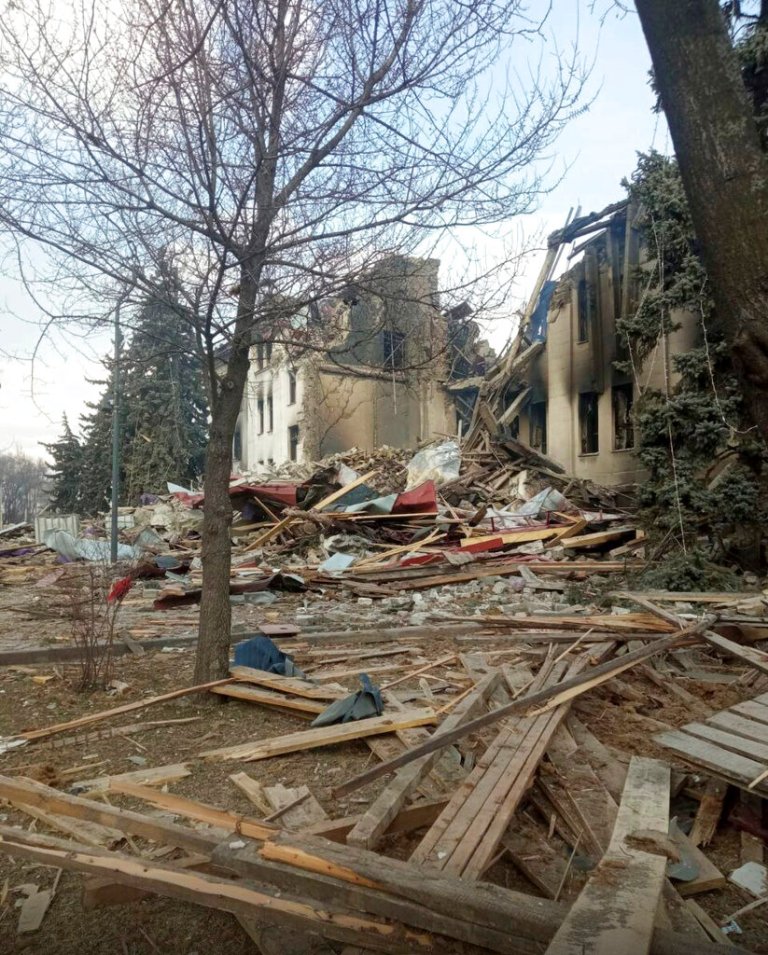 Zelensky: 130 rescued from bombed Mariupol theater, hundreds remain trapped