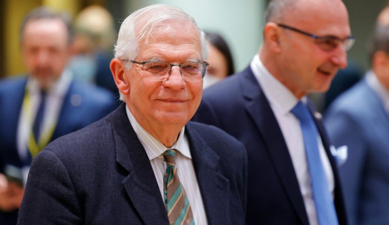 Top EU diplomat says Russia is committing ‘war crimes’ in Ukraine