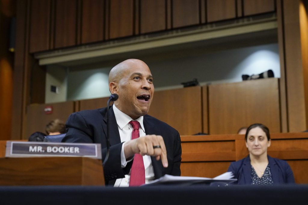 Booker says GOP ‘straw man’ over Jackson sentencing record ‘does not hold’