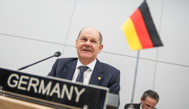 German Chancellor Olaf Scholz.