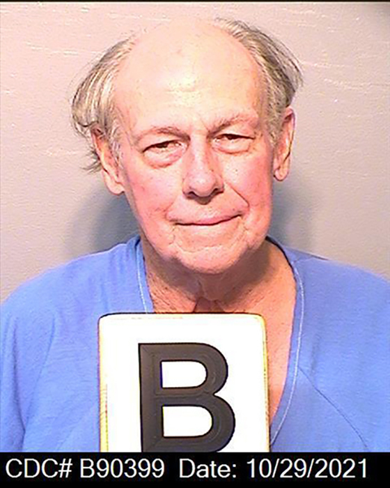 This Oct. 10, 2021, photo released by the California Department of Corrections, shows Fredrick Woods. California parole commissioners have recommended parole for the last of three men convicted of hijacking a school bus full of children for $5 million ransom in 1976. The two commissioners acted Friday, March 25, 2022, in the case of 70-year-old Woods. The parole recommendation could still be rejected by Gov. Gavin Newsom.