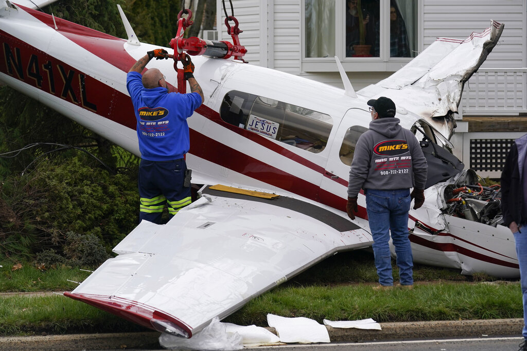 Small Plane Crash New Jeresey