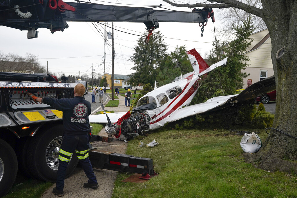 Small Plane Crash New Jeresey