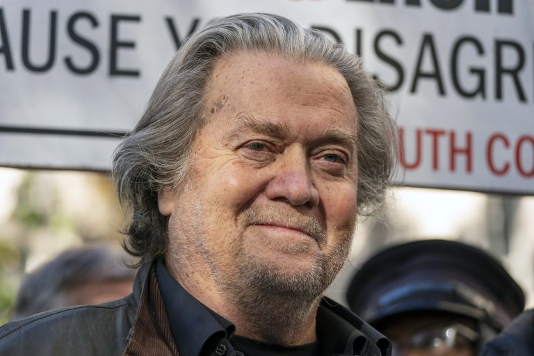 Home of Steve Bannon swarmed by police after former Trump adviser gets ‘swatted’