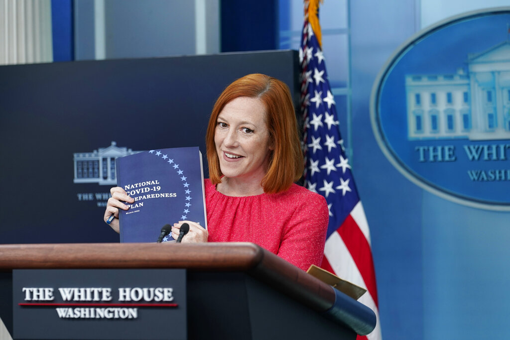 Circling back: Jen Psaki agrees Fox’s Peter Doocy sounds like ‘a stupid son of a b****’