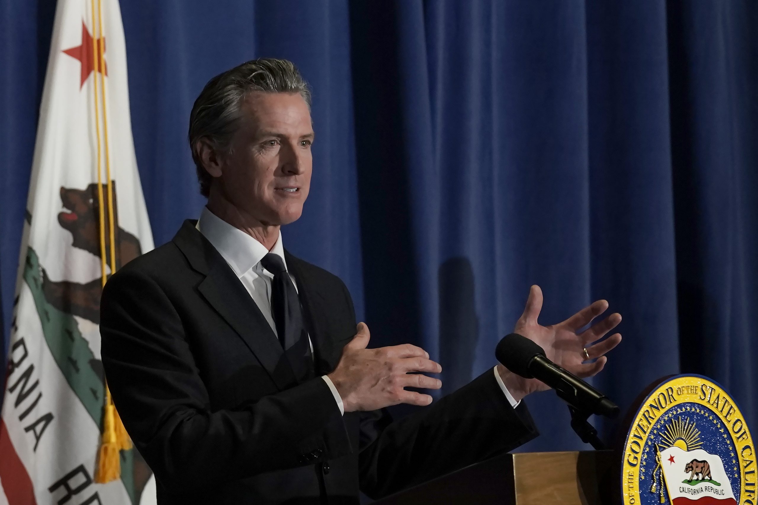 ‘I’m hopeful’: Newsom wants Kamala Harris to be next president
