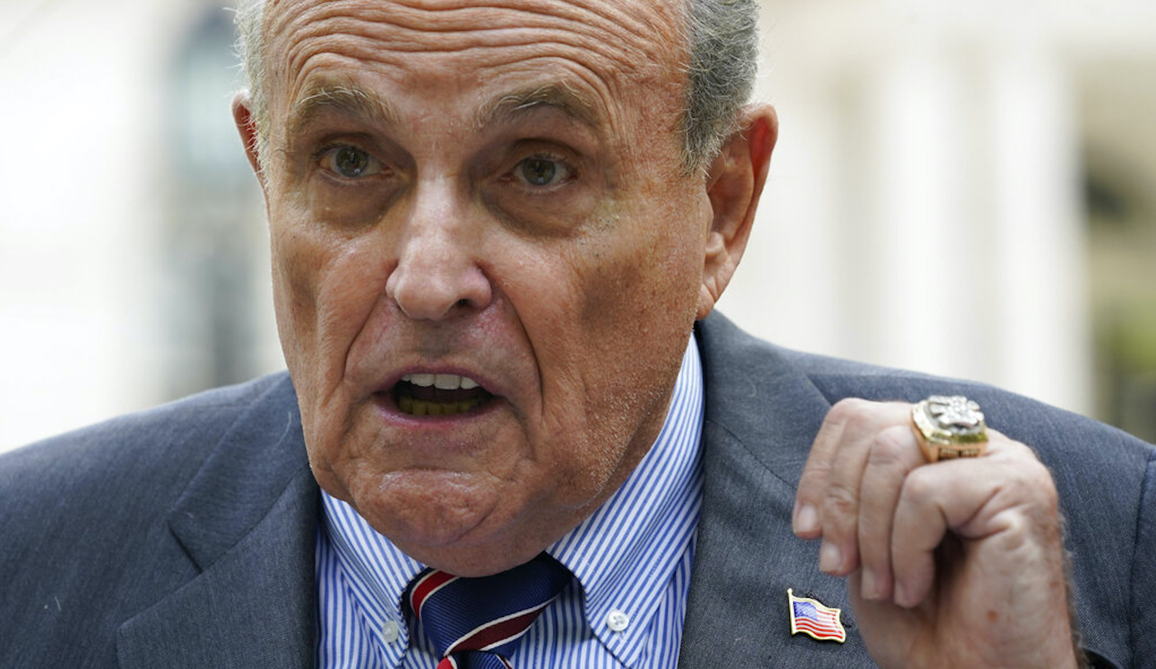 Giuliani sues Smartmatic to counter $2.7 billion lawsuit