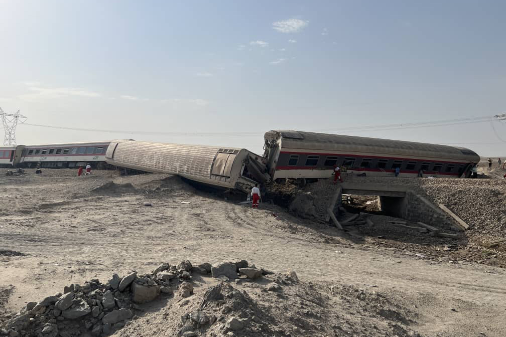 Iran Train Derailment