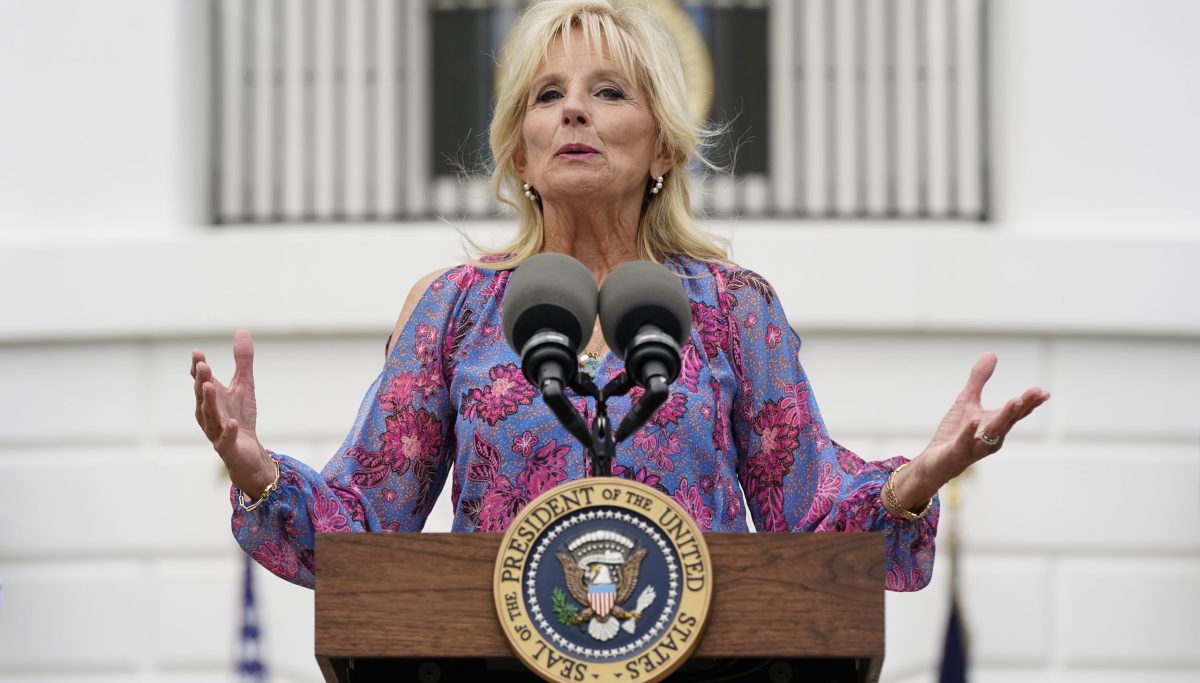 WATCH: Jill Biden heckled by people calling Joe 'the worst president we ever had'