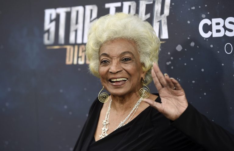 Nichelle Nichols is pictured.
