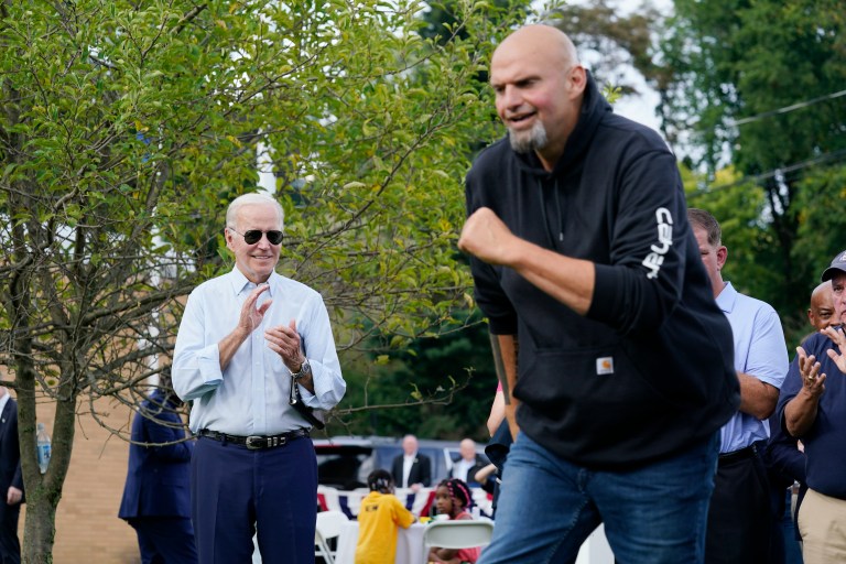 Biden again visits Pennsylvania despite absence in other battleground states