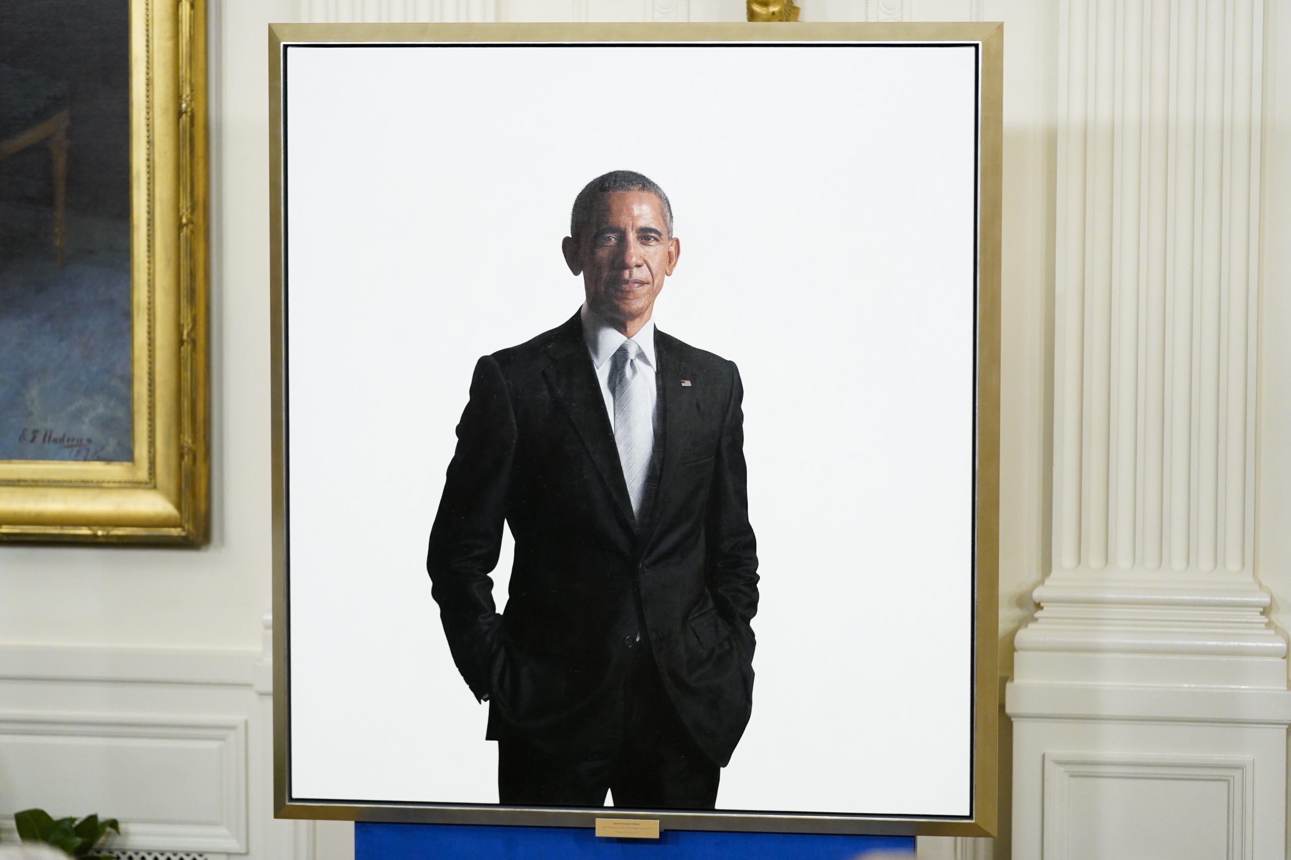 Biden Obama Portraits