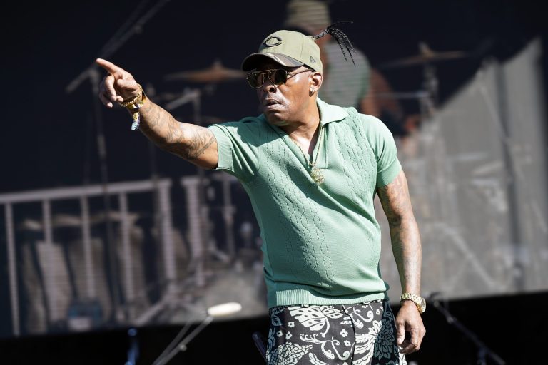 Coolio performs on day three of Riot Fest in Chicago.