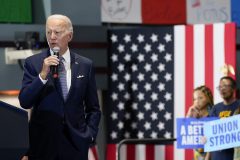‘She was 12 — I was 30’: Biden goes off script to acknowledge audience member