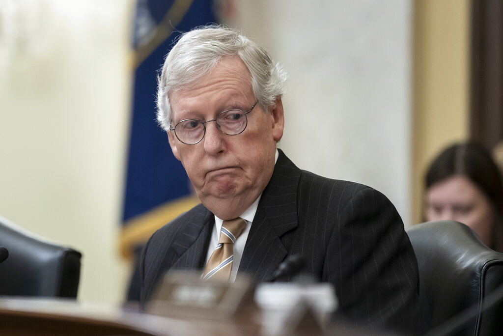 Trump says McConnell has ‘death wish’ after supporting Democratic legislation
