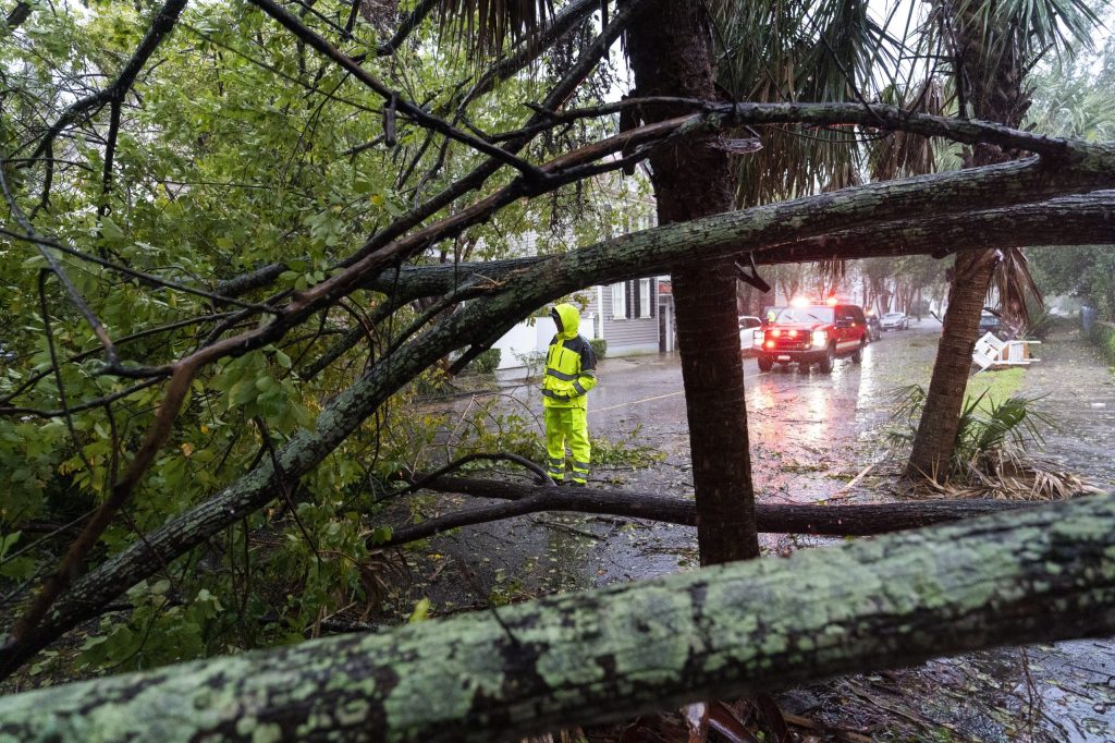 Hurricane Ian makes landfall in South Carolina