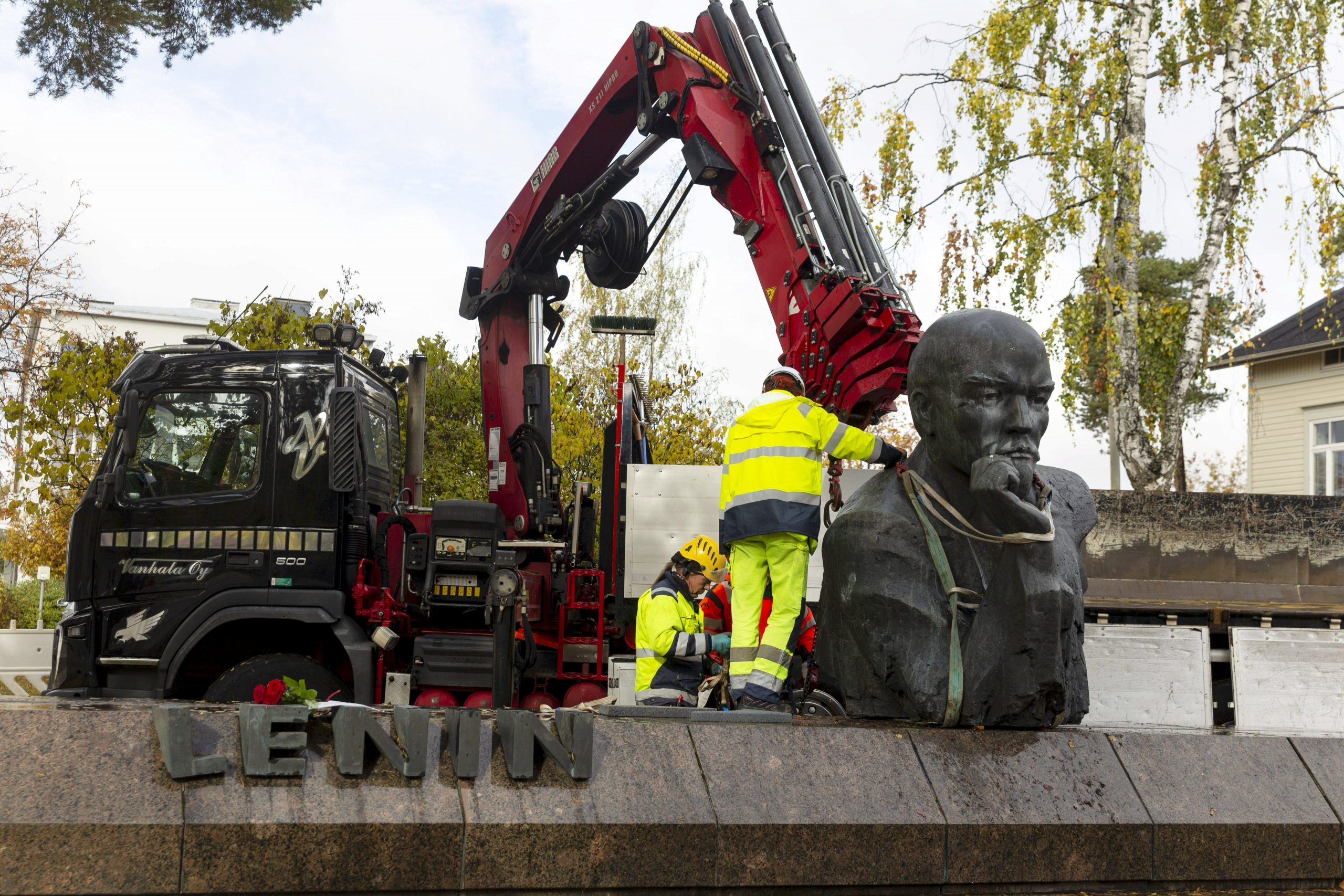Finland Lenin Statue